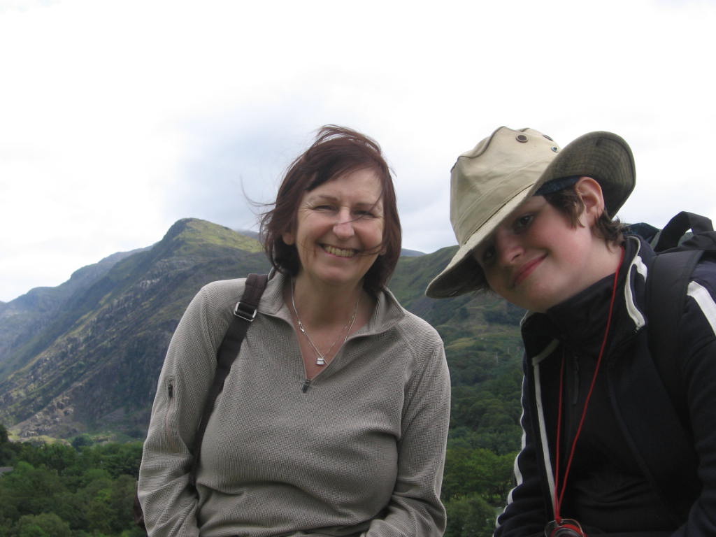 Jane and Findlay in Pembrokeshire