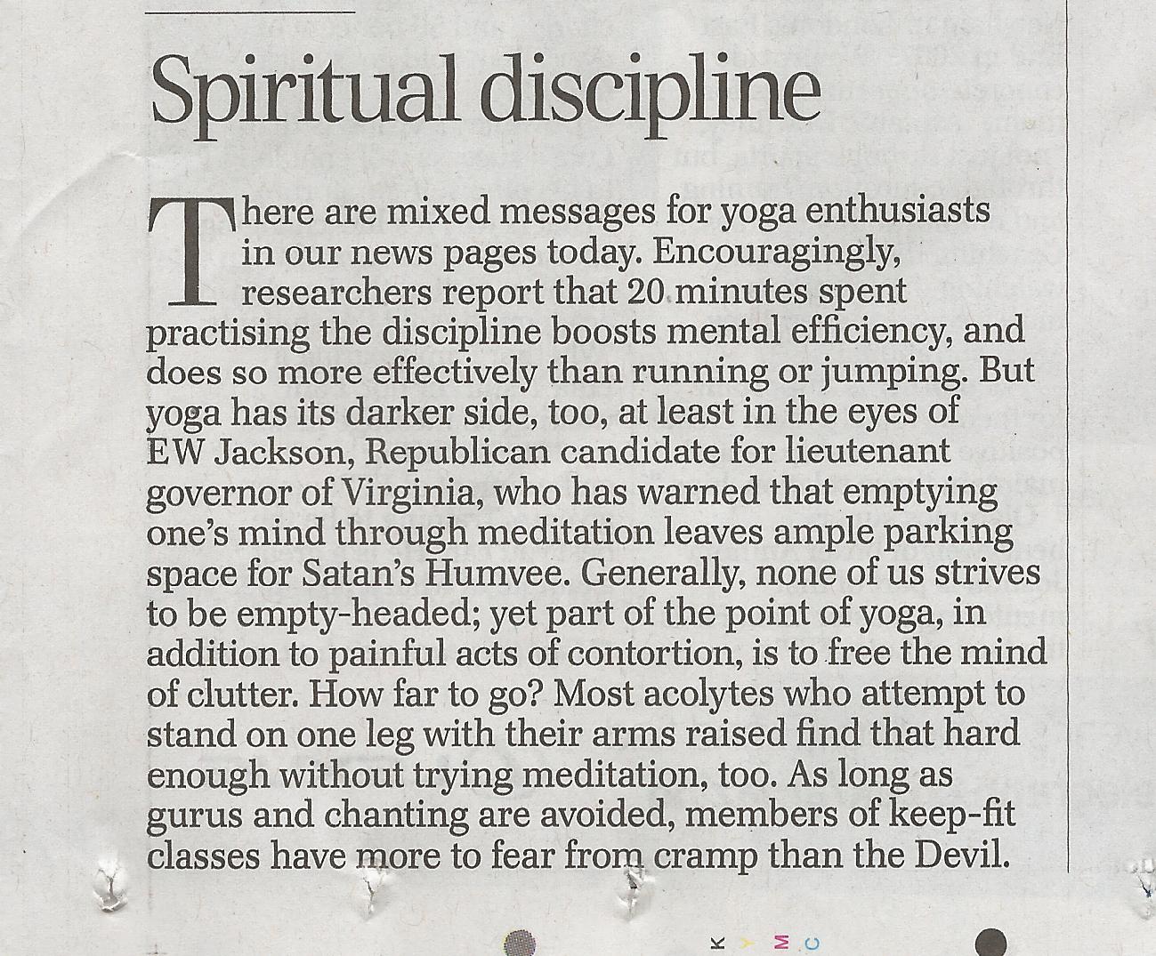 daily telegraph articlea