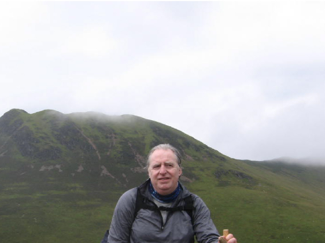 Richard on a Fell int the Northern Lake Dicstrict